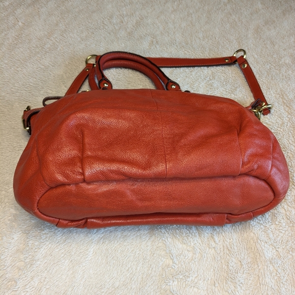 Coach Lindsey Satchel NWT Persimmon orange color. - Picture 11 of 12